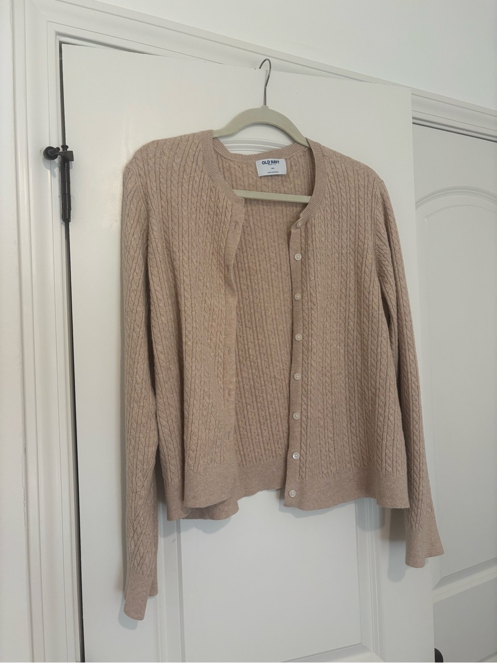 Old Navy Women's Cable-Knit Crewneck Cardigan